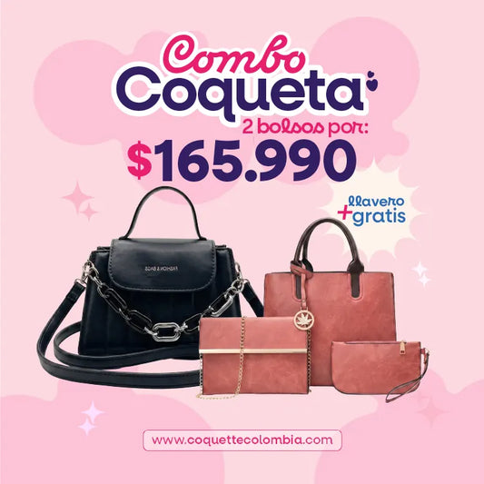 Combo Coqueta 2 Bolsos REF. 3470