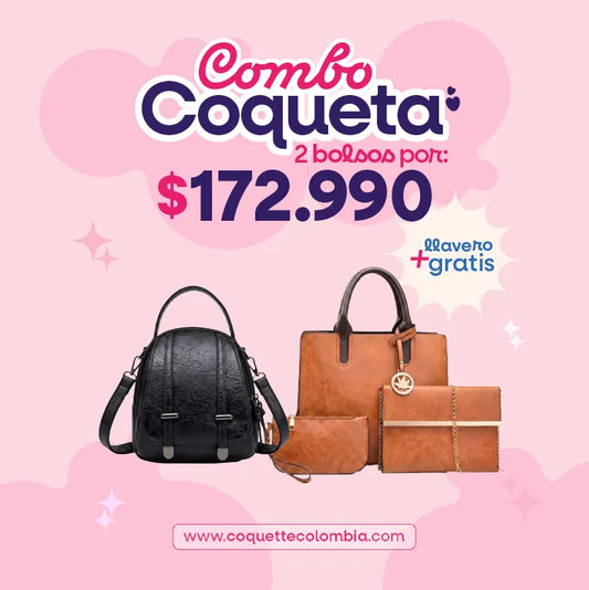 Combo Coqueta 2 Bolsos REF. 3472