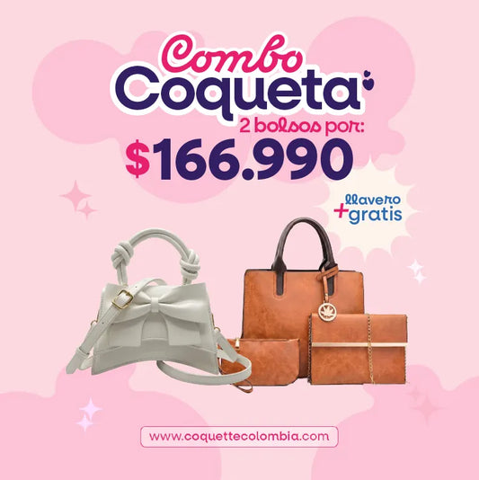 Combo Coqueta 2 Bolsos REF. 3476