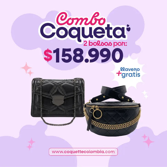 Combo Coqueta 2 Bolsos REF. 3477