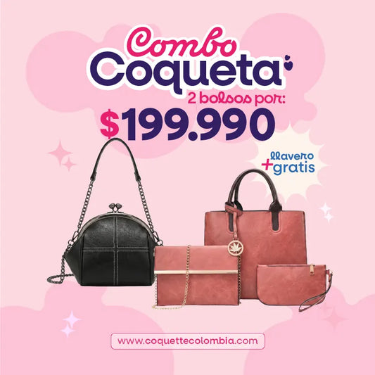 Combo Coqueta 2 Bolsos REF. 3478