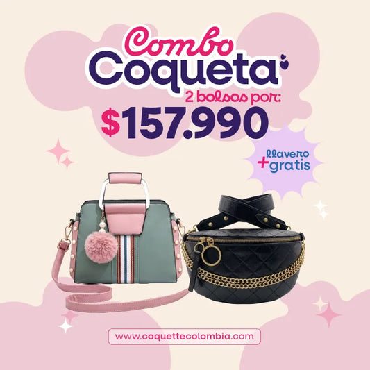 Combo Coqueta 2 Bolsos REF. 3479