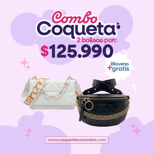 Combo Coqueta 2 Bolsos REF. 3481