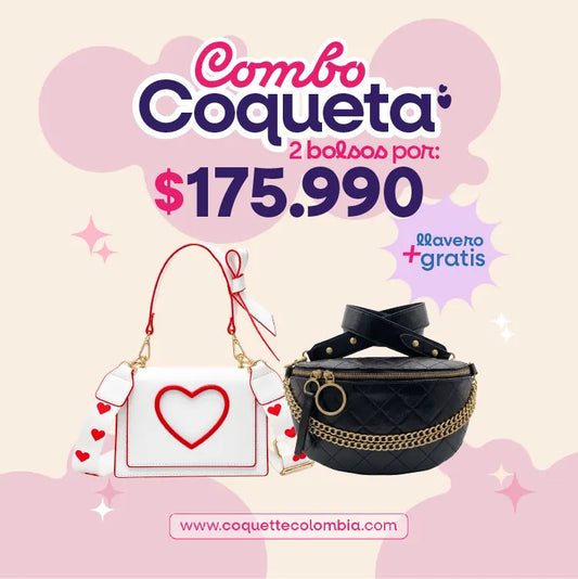 Combo Coqueta 2 Bolsos REF. 3483