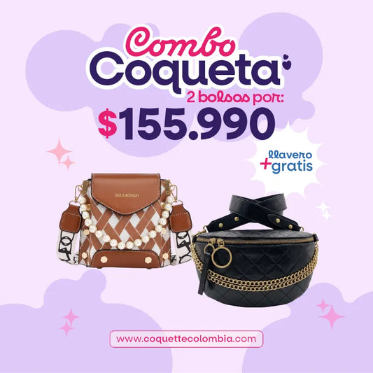 Combo Coqueta 2 Bolsos REF. 3485