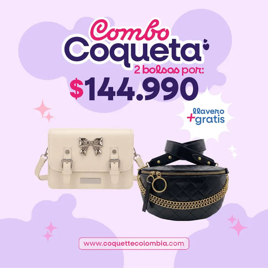 Combo Coqueta 2 Bolsos REF. 3489