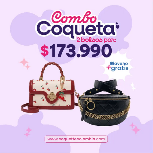 Combo Coqueta 2 Bolsos REF. 3493