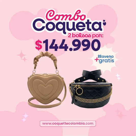 Combo Coqueta 2 Bolsos REF. 3496