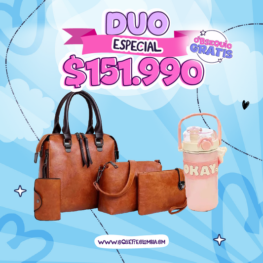 DUO ESPECIAL - Bolso + Termo REF. 4002