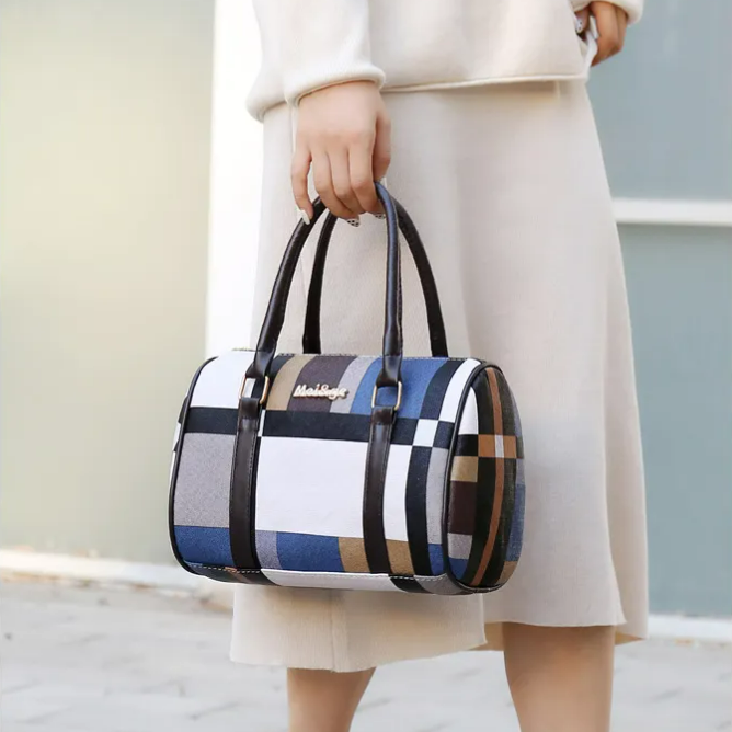 Set Ana de 6 Piezas Azul/Beige REF. 3635