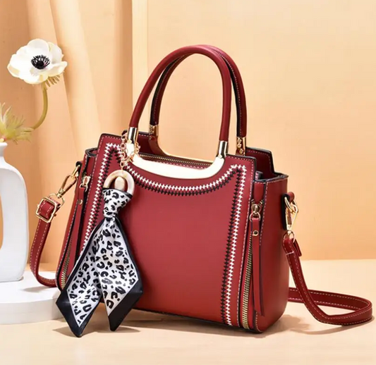 Cartera Riley REF. 3766 Rojo