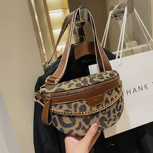 Riñonera Salomé REF: 3864 Café Print
