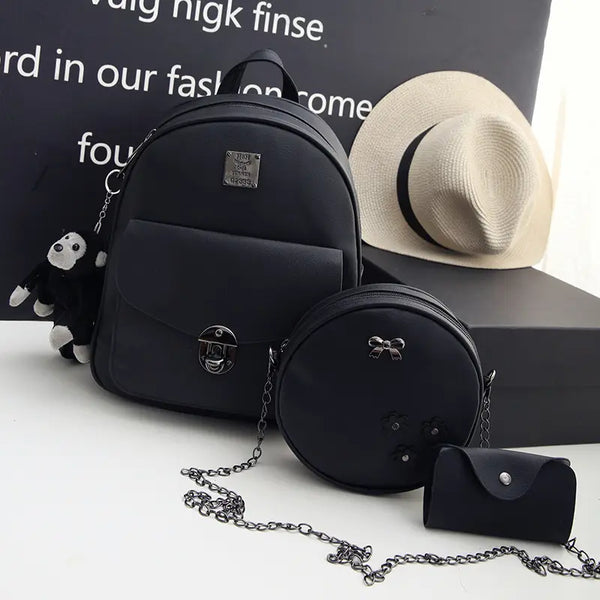 Set Sabina de 3 Piezas Negro REF. 602