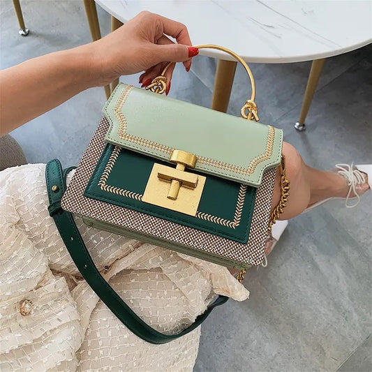 Cartera Vincent Verde REF. 3705