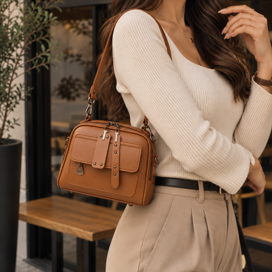 Cartera Liana Miel REF. 3834