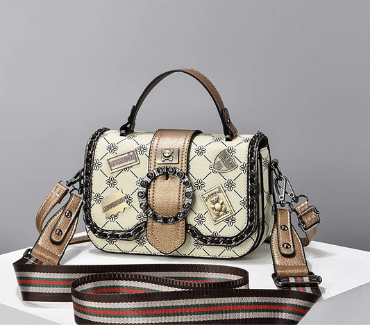 Cartera Evelyn REF. 3734 Beige/Café