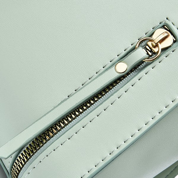 Cartera Olivia Verde REF. 598