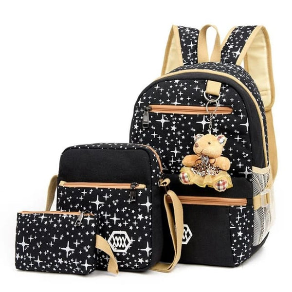 Set Chantal de 3 Piezas Negro Ref. 3656