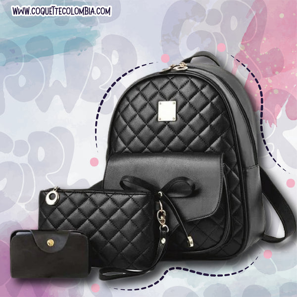 Set Nina de 3 Piezas Negro REF. 579
