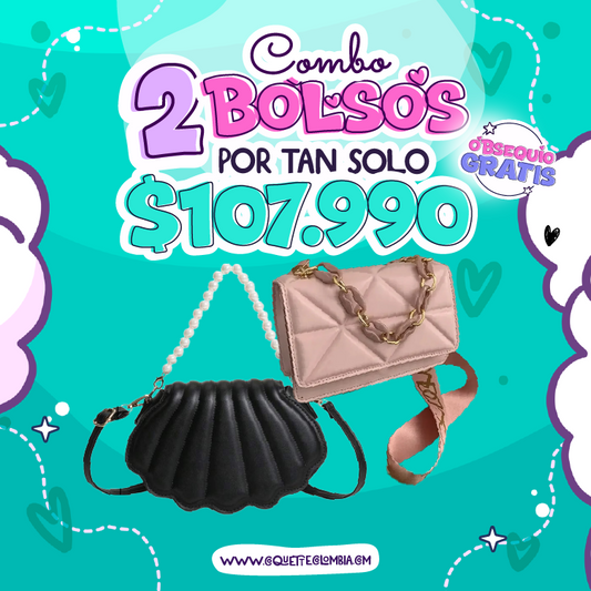 Combo 2 Bolsos REF. 3337