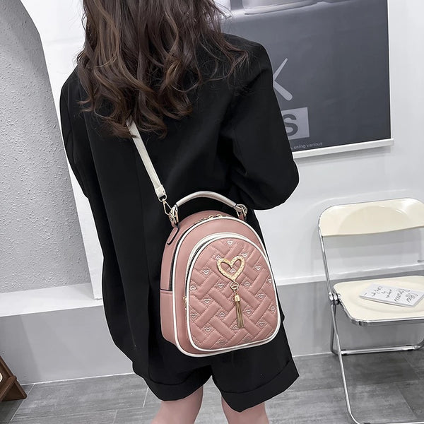 Morral Heart Rosa/Crema REF. 607