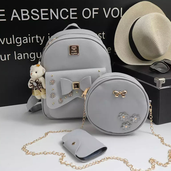 Set Freya de 3 Piezas Gris REF. 613