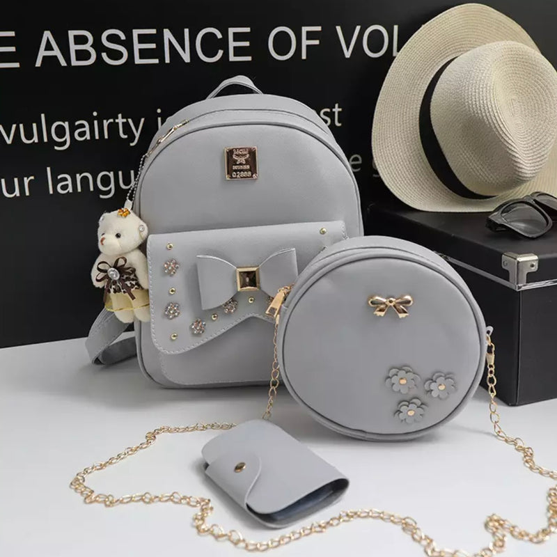Set Freya de 3 Piezas Gris REF. 613