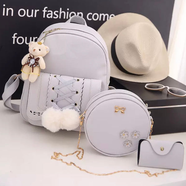 Set Ela de 3 Piezas Gris REF. 611