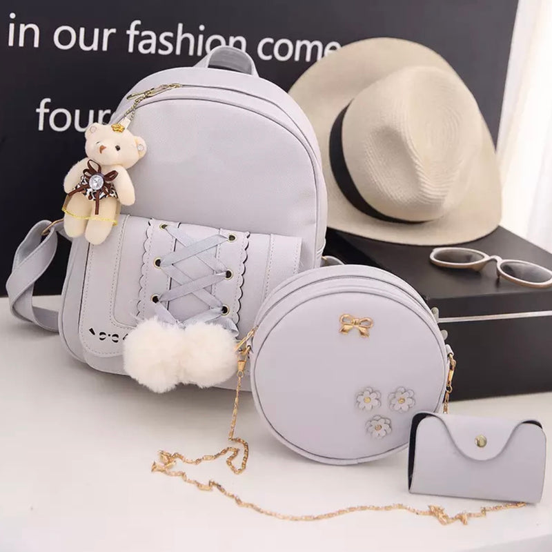 Set Ela de 3 Piezas Gris REF. 611