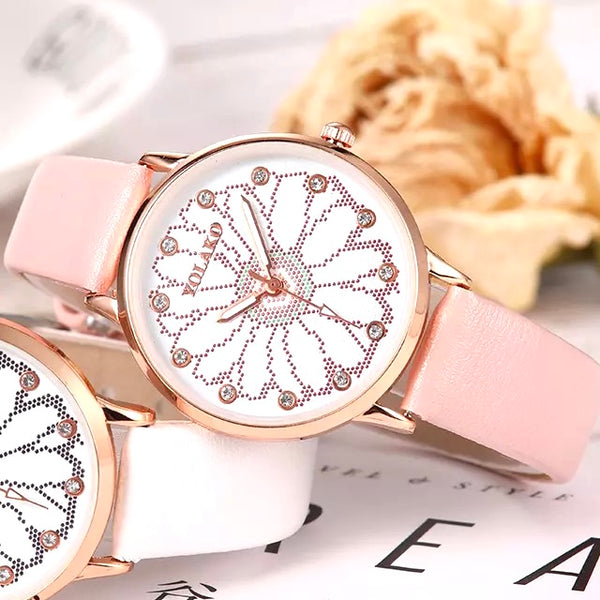 Reloj Charlotte Rosado REF. 5207