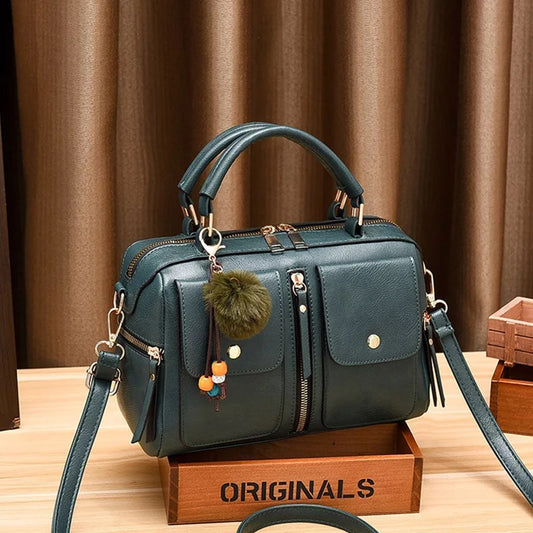 Cartera Elisa Verde REF. 590