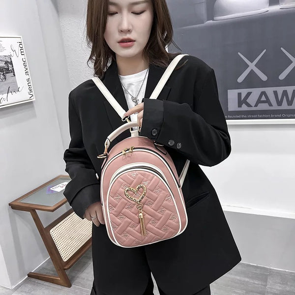 Morral Heart Rosa/Crema REF. 607