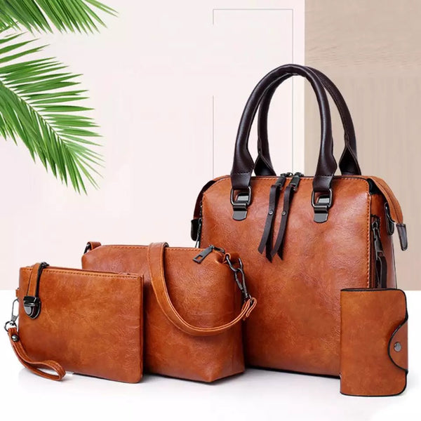 Set Venecia de 4 Piezas Miel REF. 592